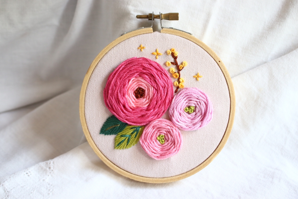 Embroidery Hoop Art